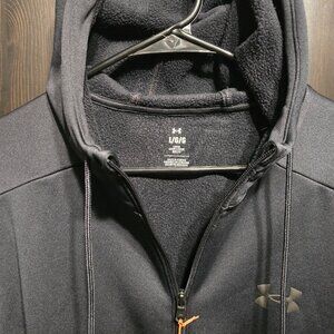 NWT Under Armour Full Zip Fleece Hoodie Large
